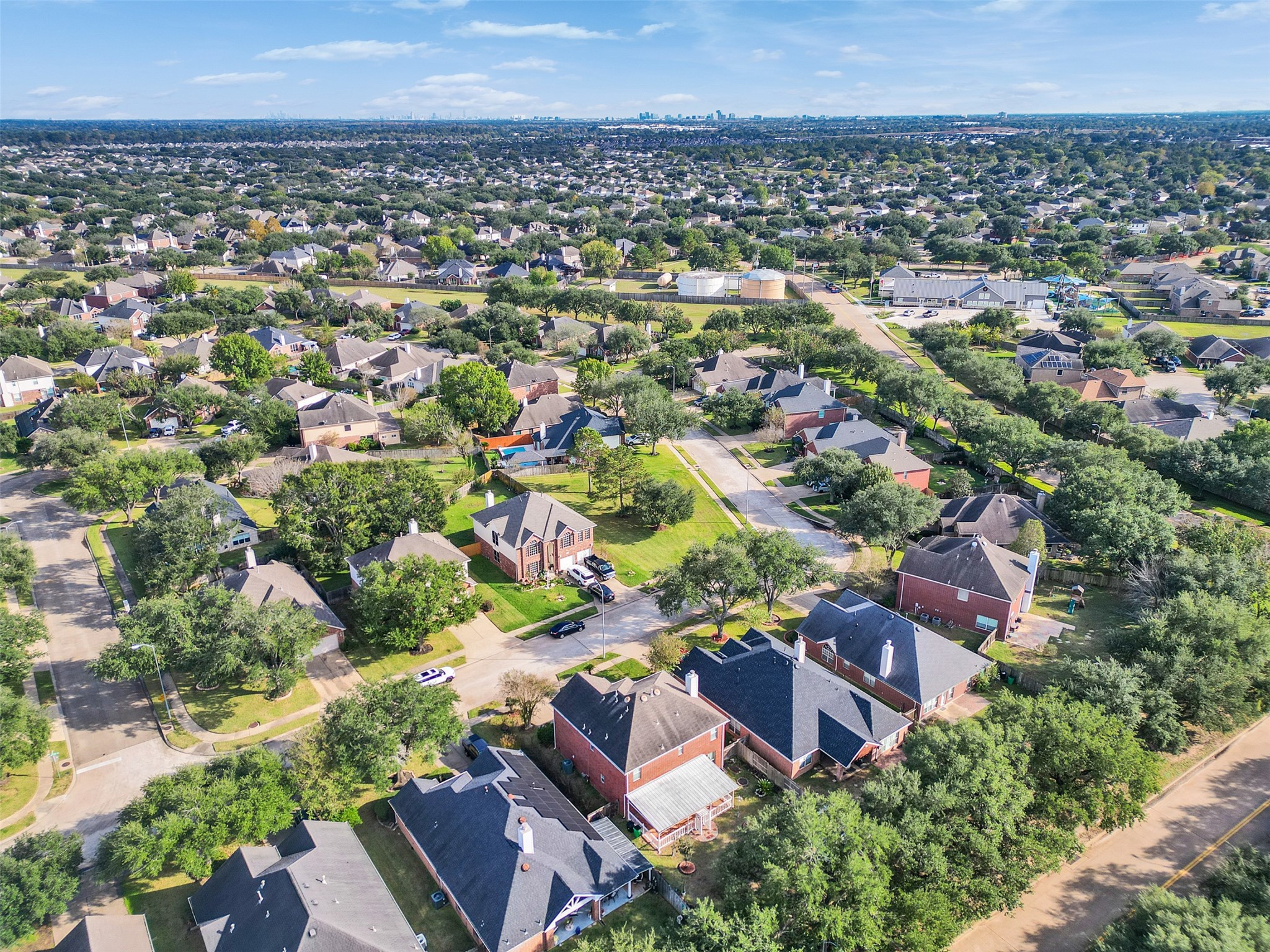 4815 Cottage Stone Lane Katy, TX 77449 - Photo 9 of 48 an aerial view of a city