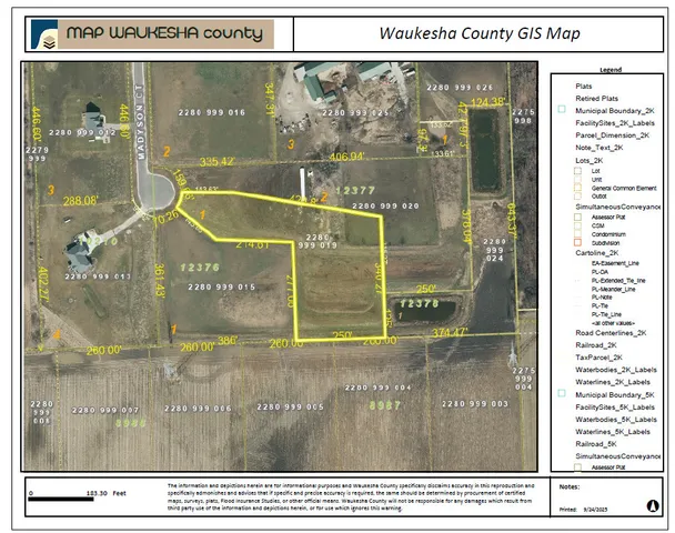 $244,800 | Lt2 Lt2 Madyson Court, Muskego, WI 53150