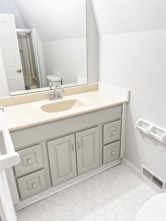 12 Woodland Road Westfield, MA 01085 - Photo 19 of 29 a bathroom with a sink and a mirror