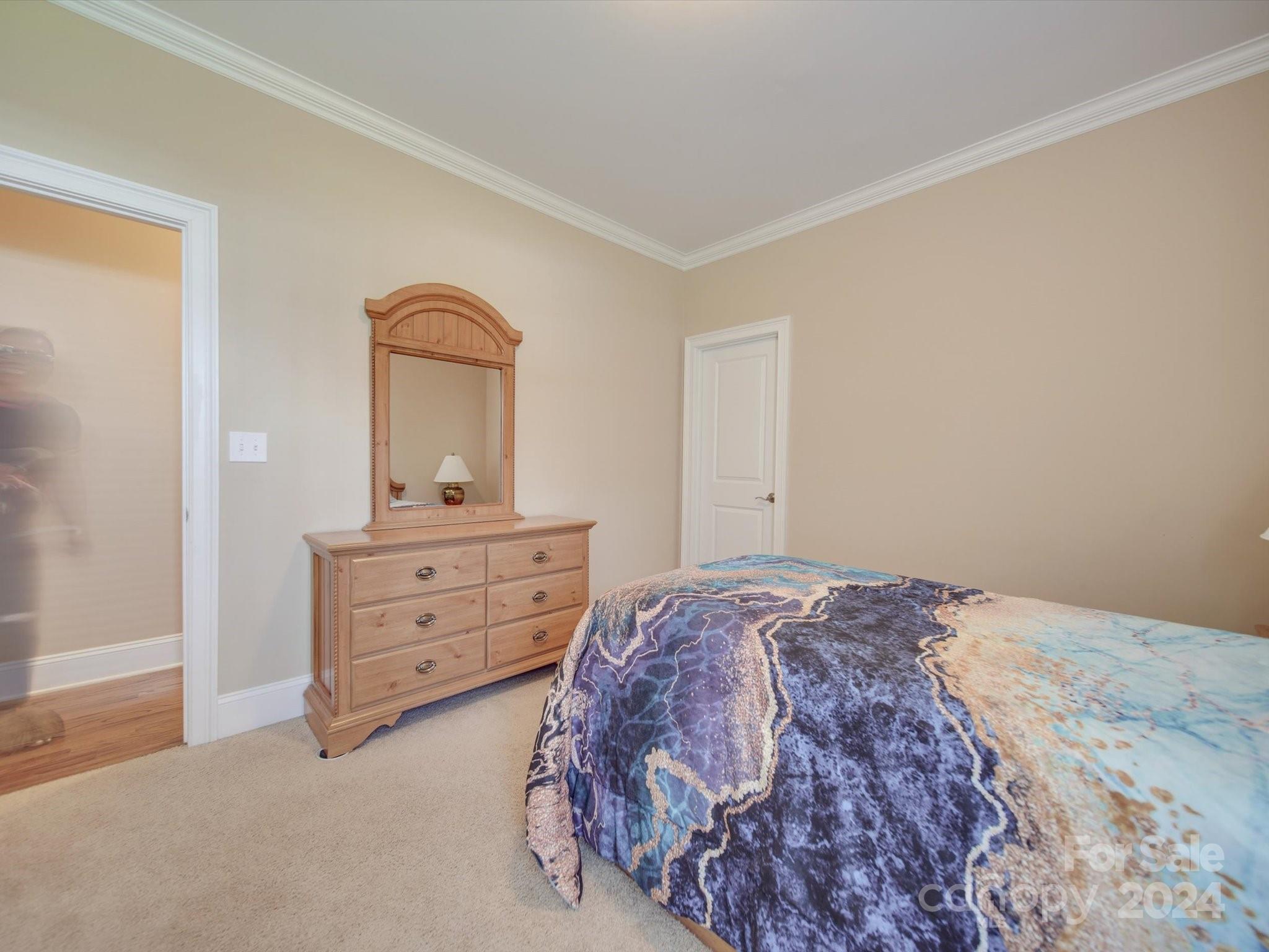 19617 Coachmans Trace Cornelius, NC 28031 - Photo 29 of 46 a bedroom with a bed and a dresser