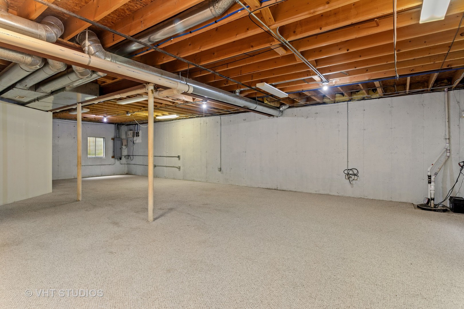 823 Fieldcrest Drive Naperville, IL 60540 - Photo 23 of 30 a view of room with wooden ceiling
