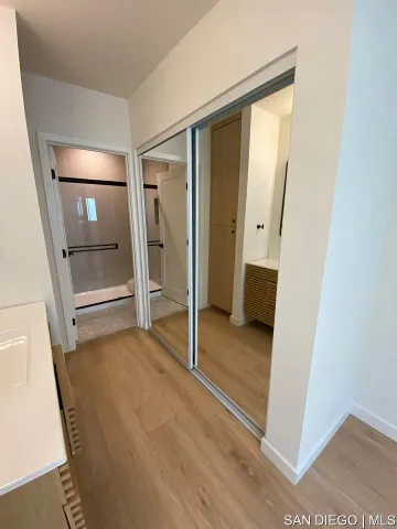 a view of front door