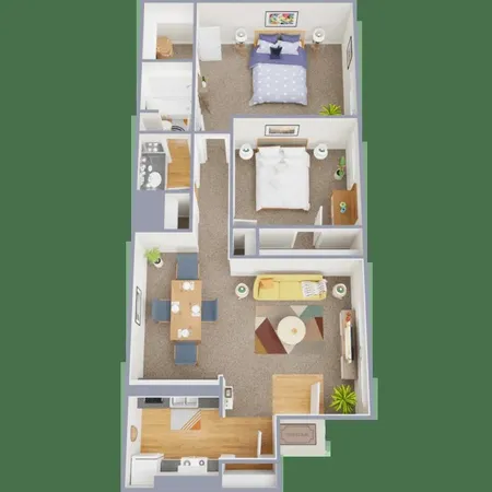 a kitchen with a stove and a sink