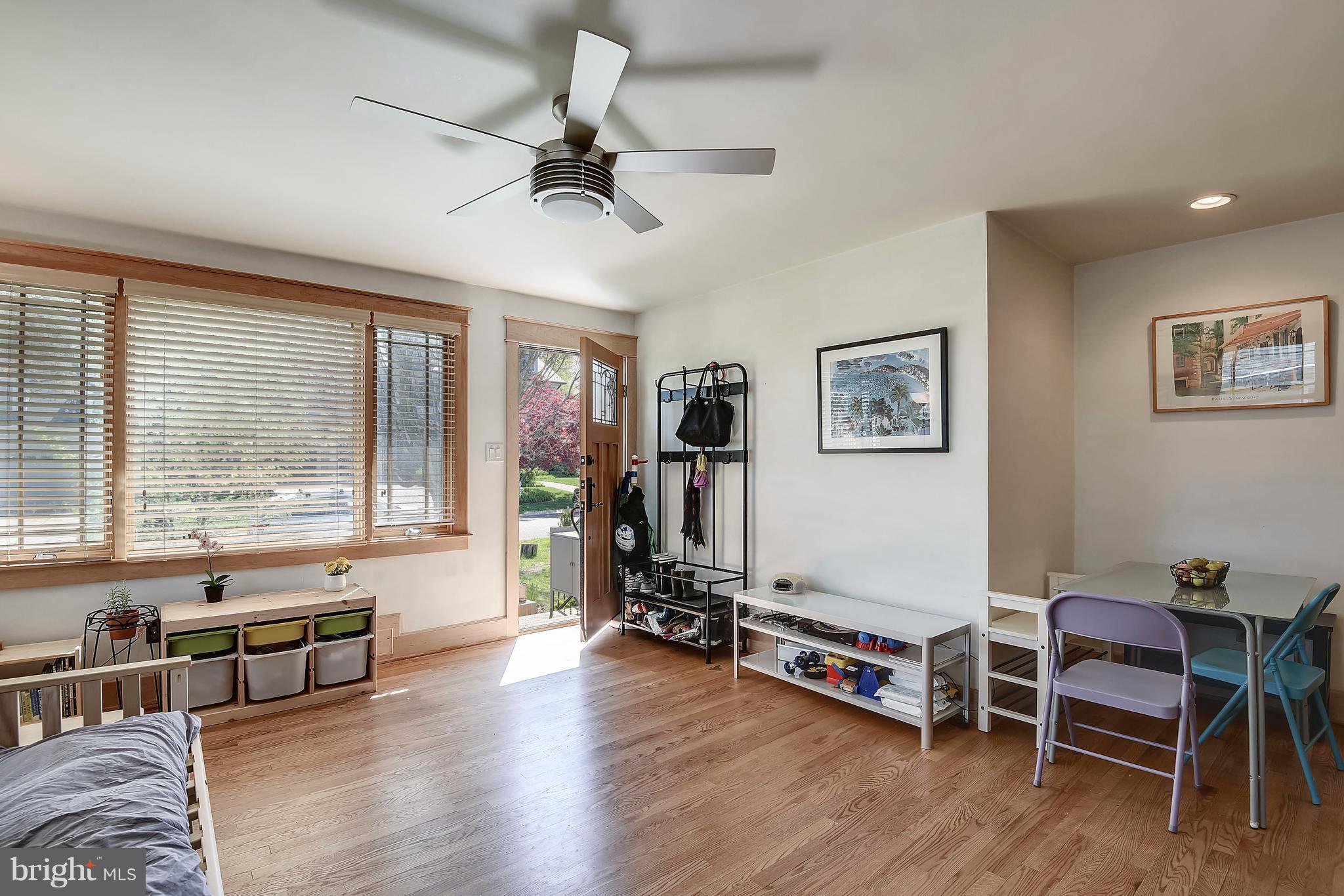 8716 Ridge Road Bethesda, MD 20817 - Photo 7 of 28 Dining Area Open to Living Room and Kitchen