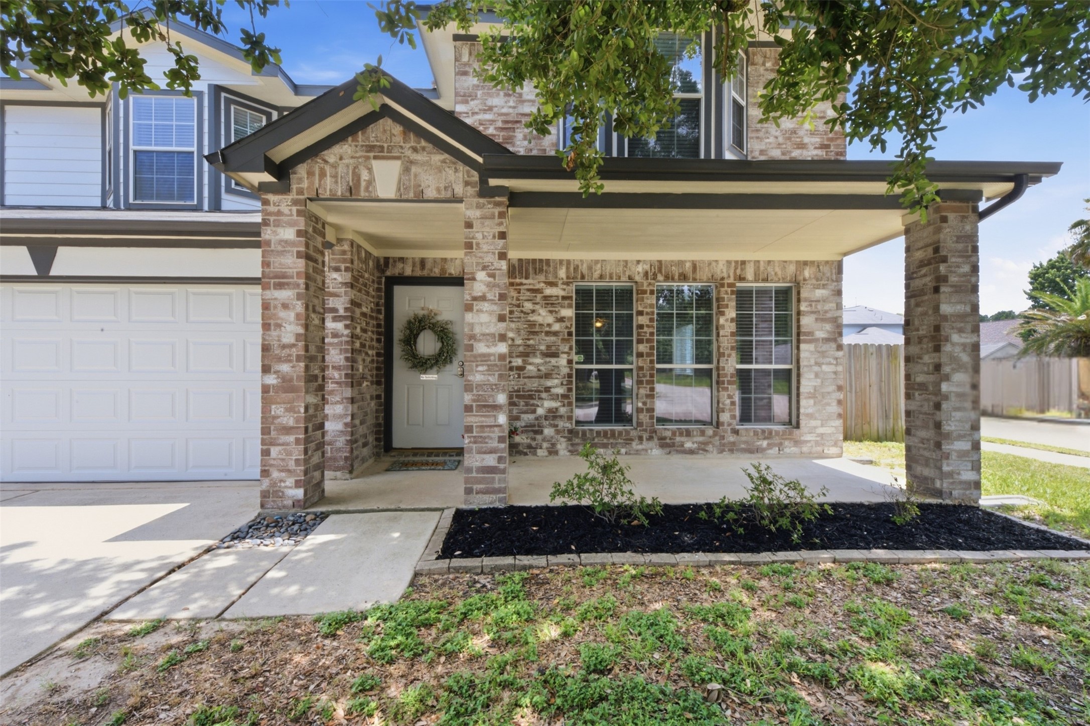 2446 Halstead Drive Spring, TX 77386 - Photo 2 of 45 Shaded & large front porch greets you as you arrive.