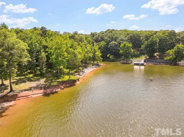 a view of an ocean and beach