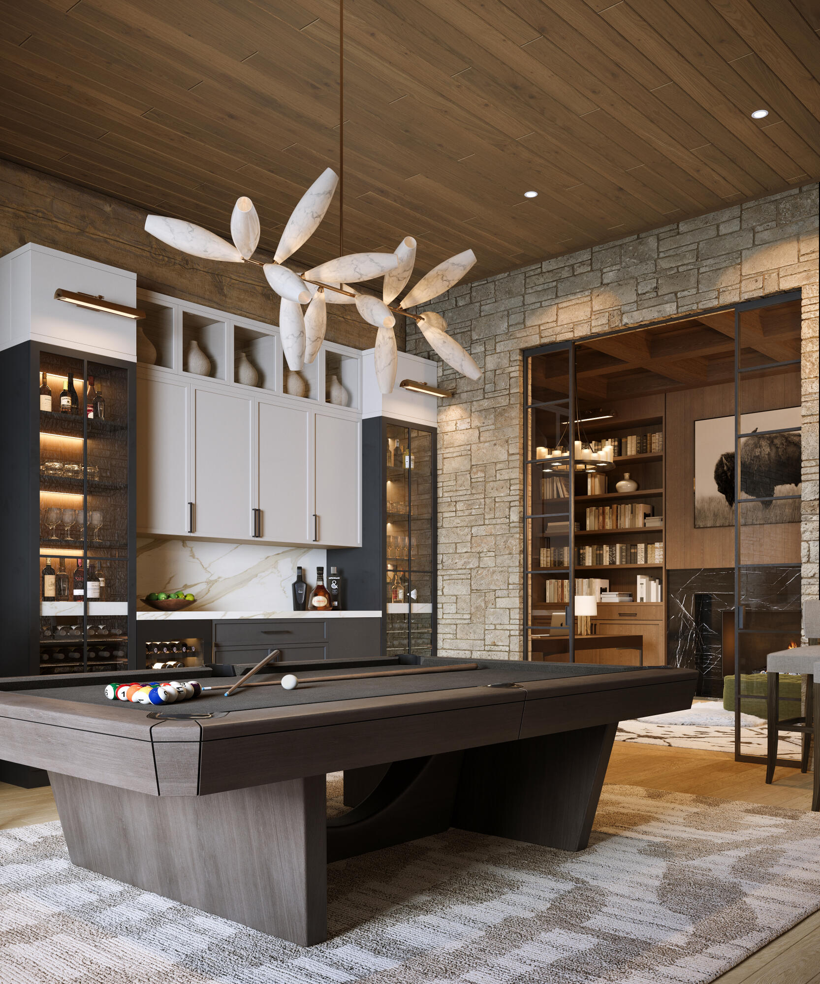 106 Blue Grouse Road Sun Valley, ID 83353 - Photo 34 of 41 Concept Rendering: Game Room