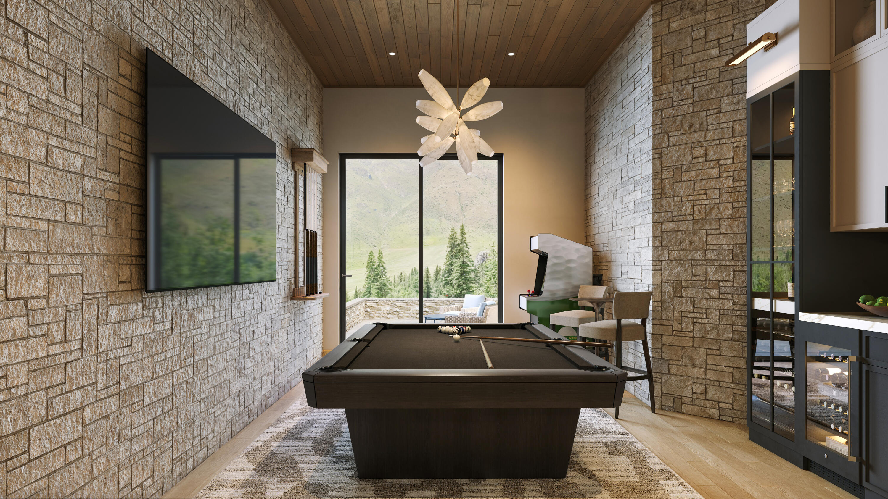106 Blue Grouse Road Sun Valley, ID 83353 - Photo 35 of 41 Concept Rendering: Game Room