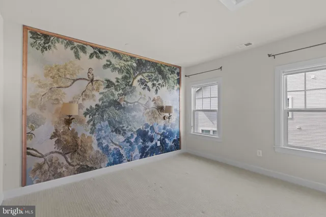a view of wooden floor in a room