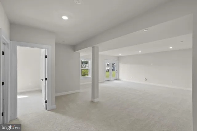 a view of empty room