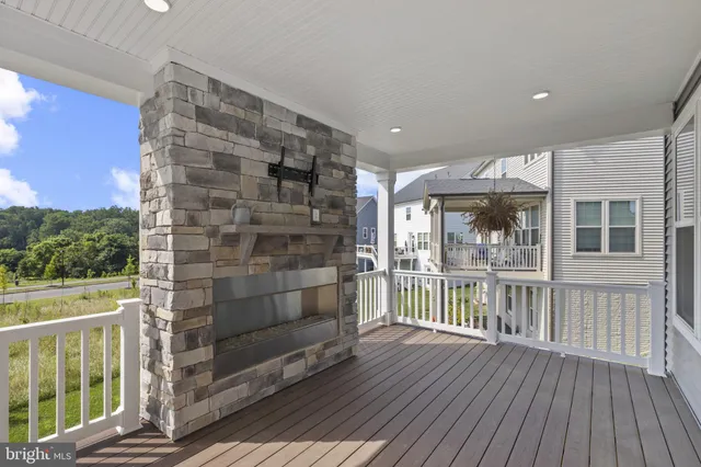 a view of a house with wooden floor