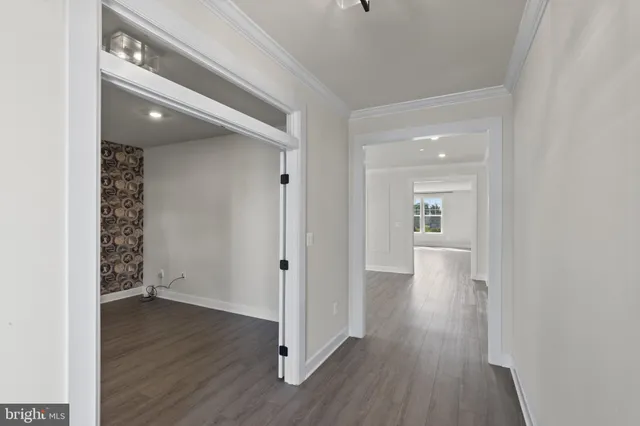 wooden floor in an empty room
