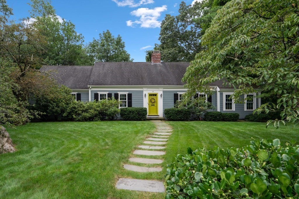 20 Chatham Circle Wellesley, MA 02481 - Photo 1 of 30 a front view of a house with a yard
