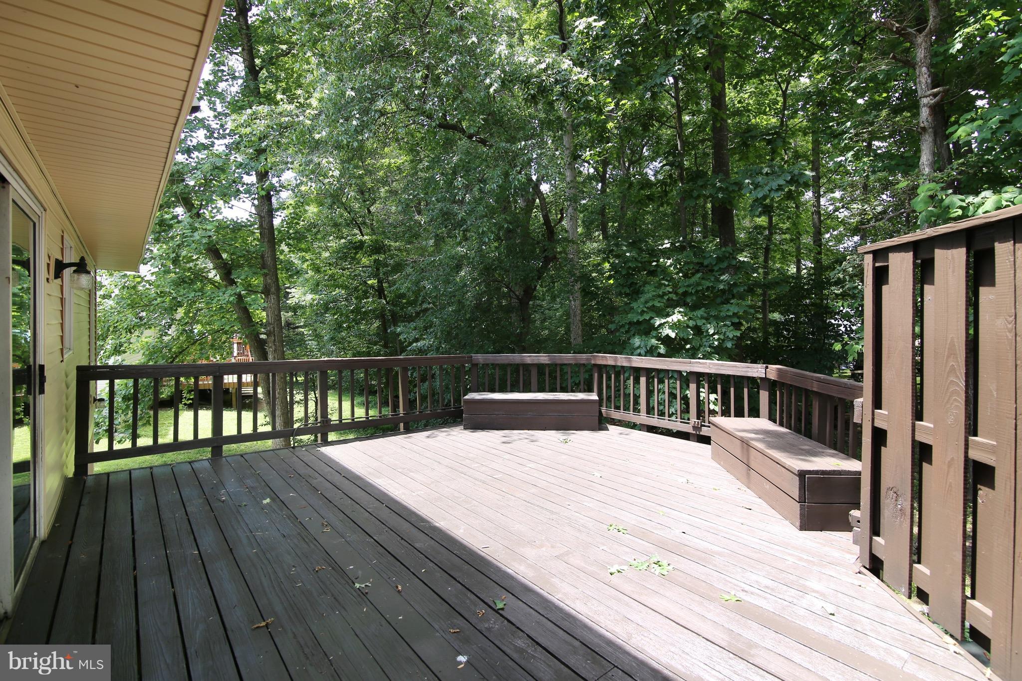 8452 Rushing Creek Court Springfield, VA 22153 - Photo 24 of 30 Large Deck Backing to Woods!