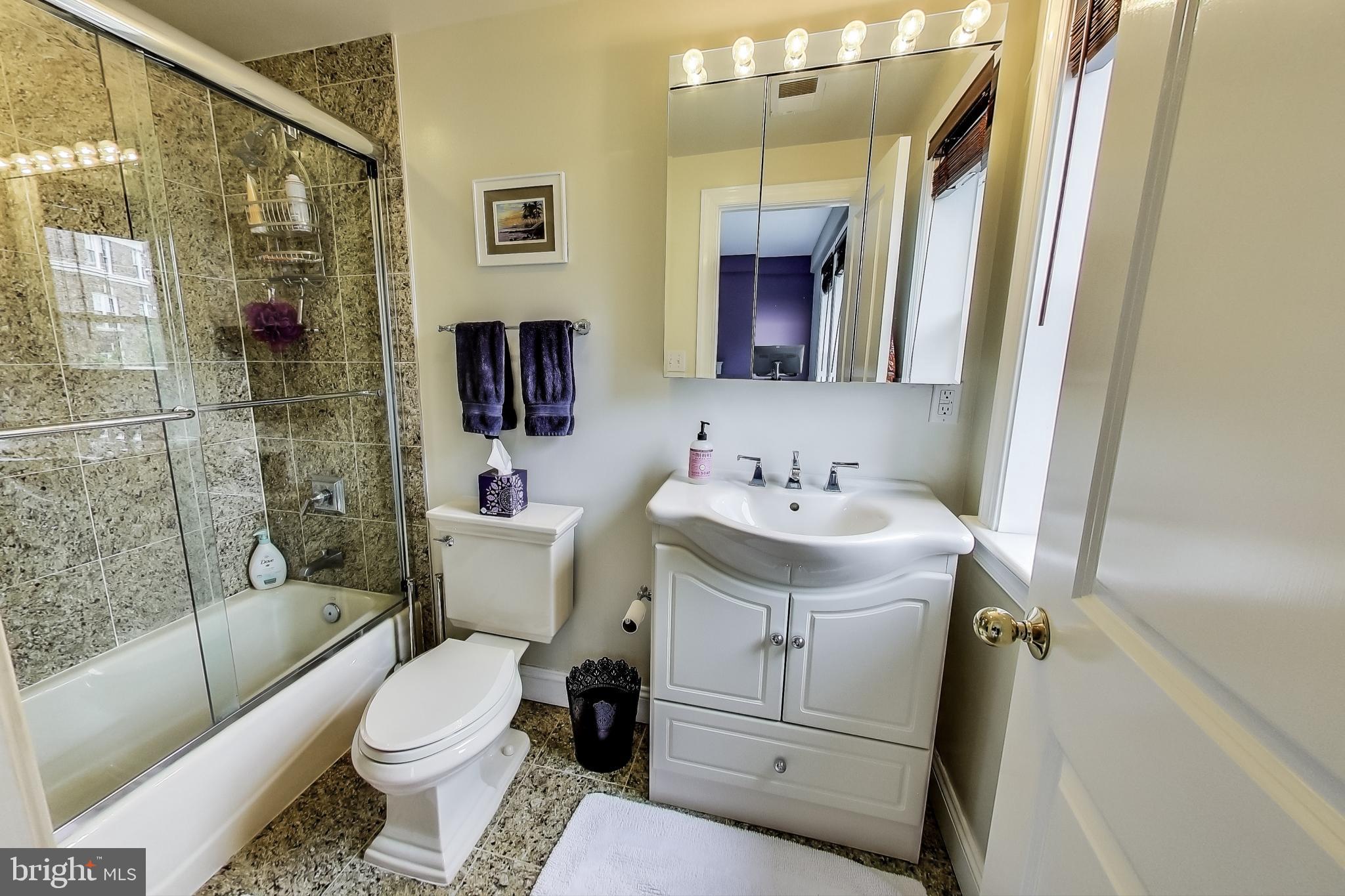 1465 Columbia Road Northwest, Unit 301 Washington, DC 20009 - Photo 15 of 27 Ensuite full bathroom