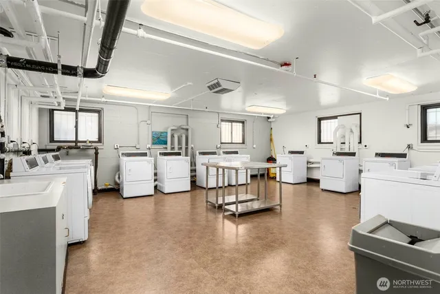 a view of a building and a tree