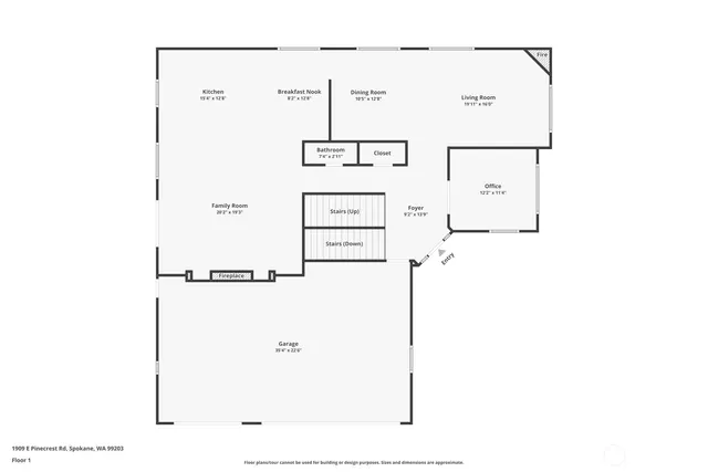 $1,250,000 | 1909 East Pinecrest Road, Spokane, WA 99203