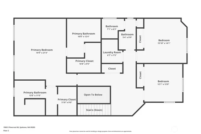 $1,250,000 | 1909 East Pinecrest Road, Spokane, WA 99203