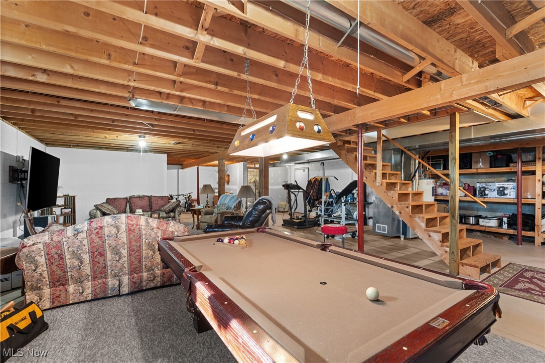 40885 Mt Hope Road Flushing, OH 43977 - Photo 28 of 50 Playroom featuring pool table