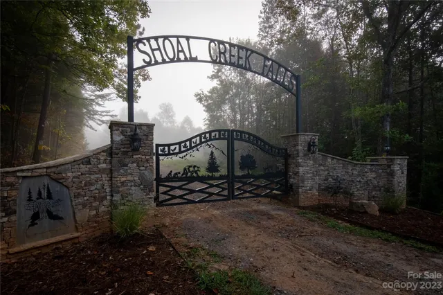 a view of stairs with a yard