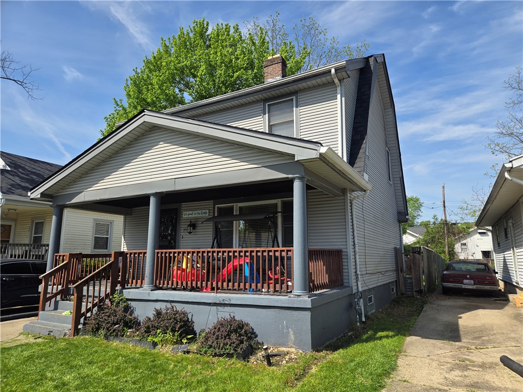 355 Elmhurst Road Dayton, OH 45417 - Photo 1 of 19 This charming residence features a welcoming front porch and a well-maintained exterior.