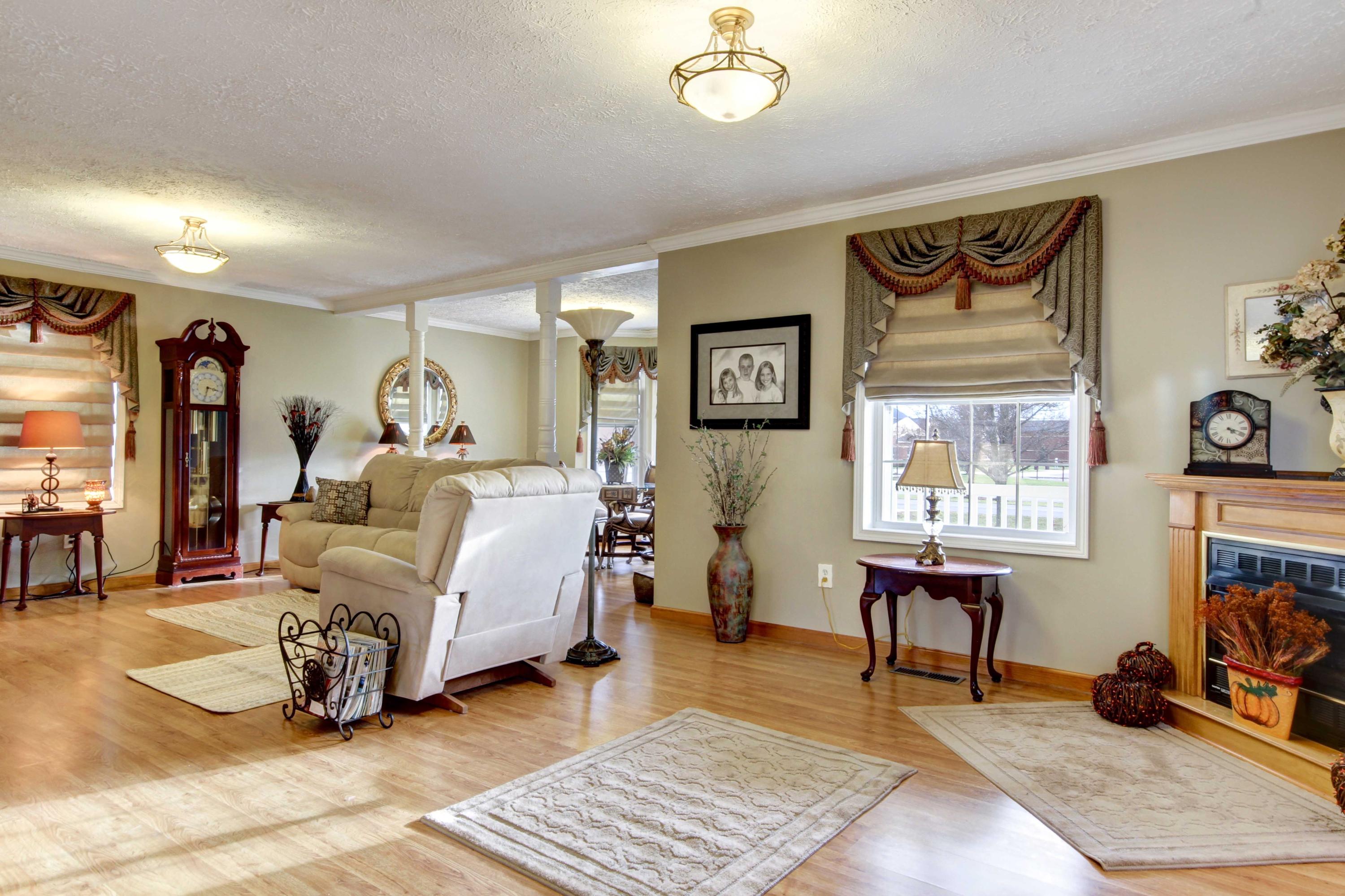 4690 Crosier Road Elliston, VA 24087 - Photo 14 of 79 a bed room with furniture and a window