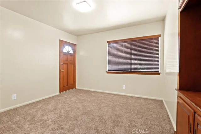 a view of an empty room with window