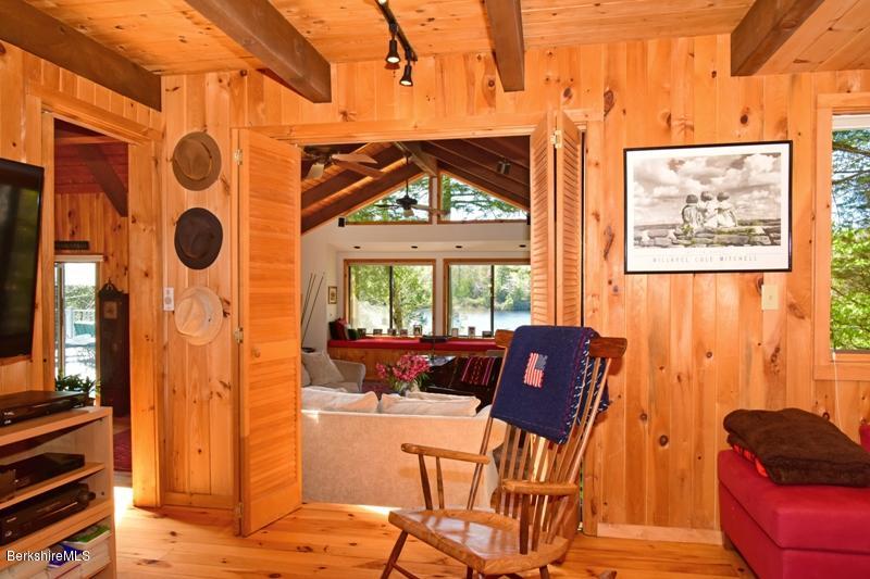 57 Hayes Pond Road Otis, MA 01253 - Photo 17 of 36 a living room with furniture and a window