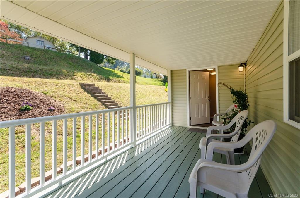 71 Jones Road Leicester, NC 28748 - Photo 2 of 20 a view of a balcony with chair