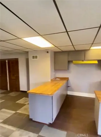 a room with wooden floor