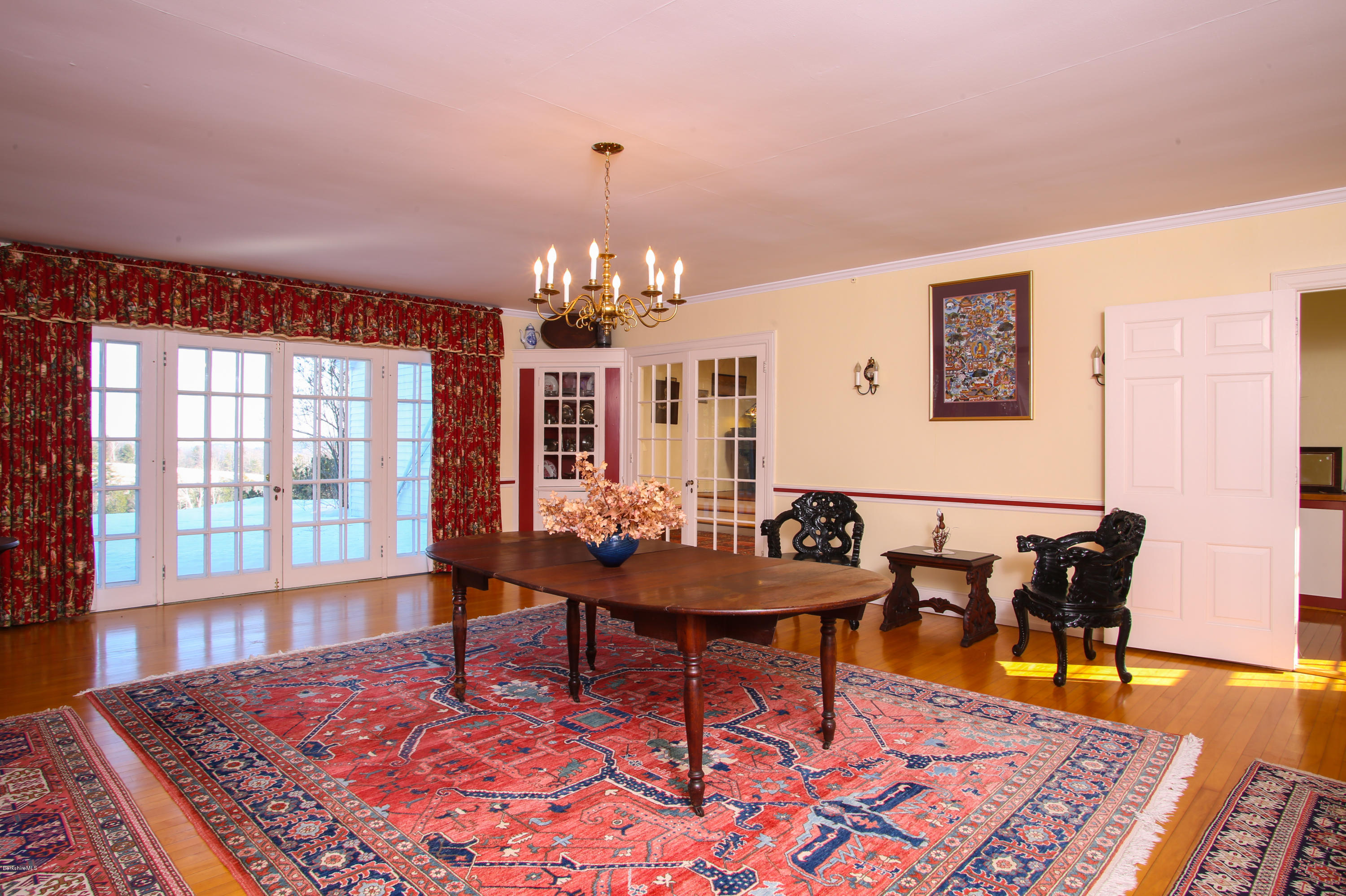 828 Murray Road Ashfield, MA 01330 - Photo 8 of 27 a view of a dining room with furniture