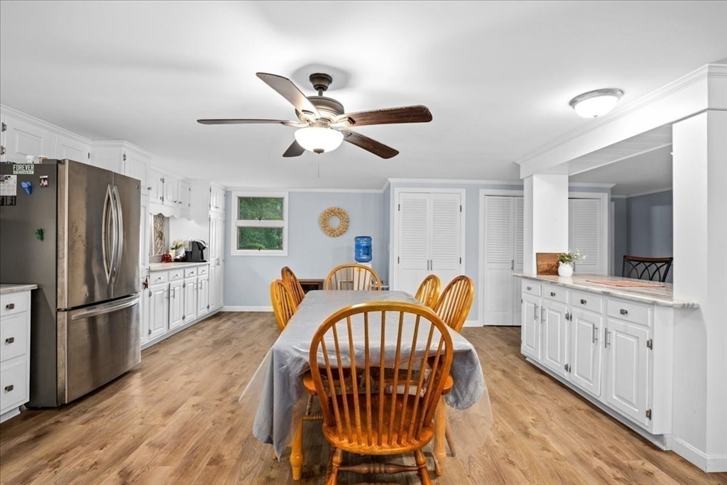 14 Elizabeth Street Dudley, MA 01571 - Photo 13 of 37 a very nice looking dining room with wooden floor and a window