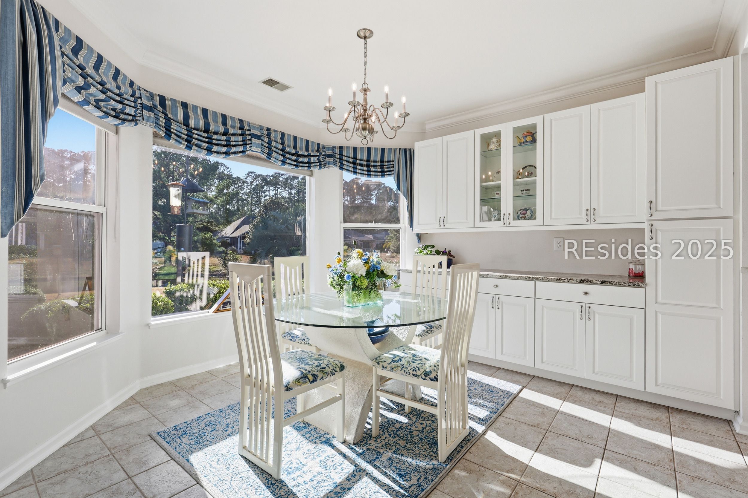 19 Hampton Circle Bluffton, SC 29909 - Photo 15 of 48 Serene view from kitchen dining area
