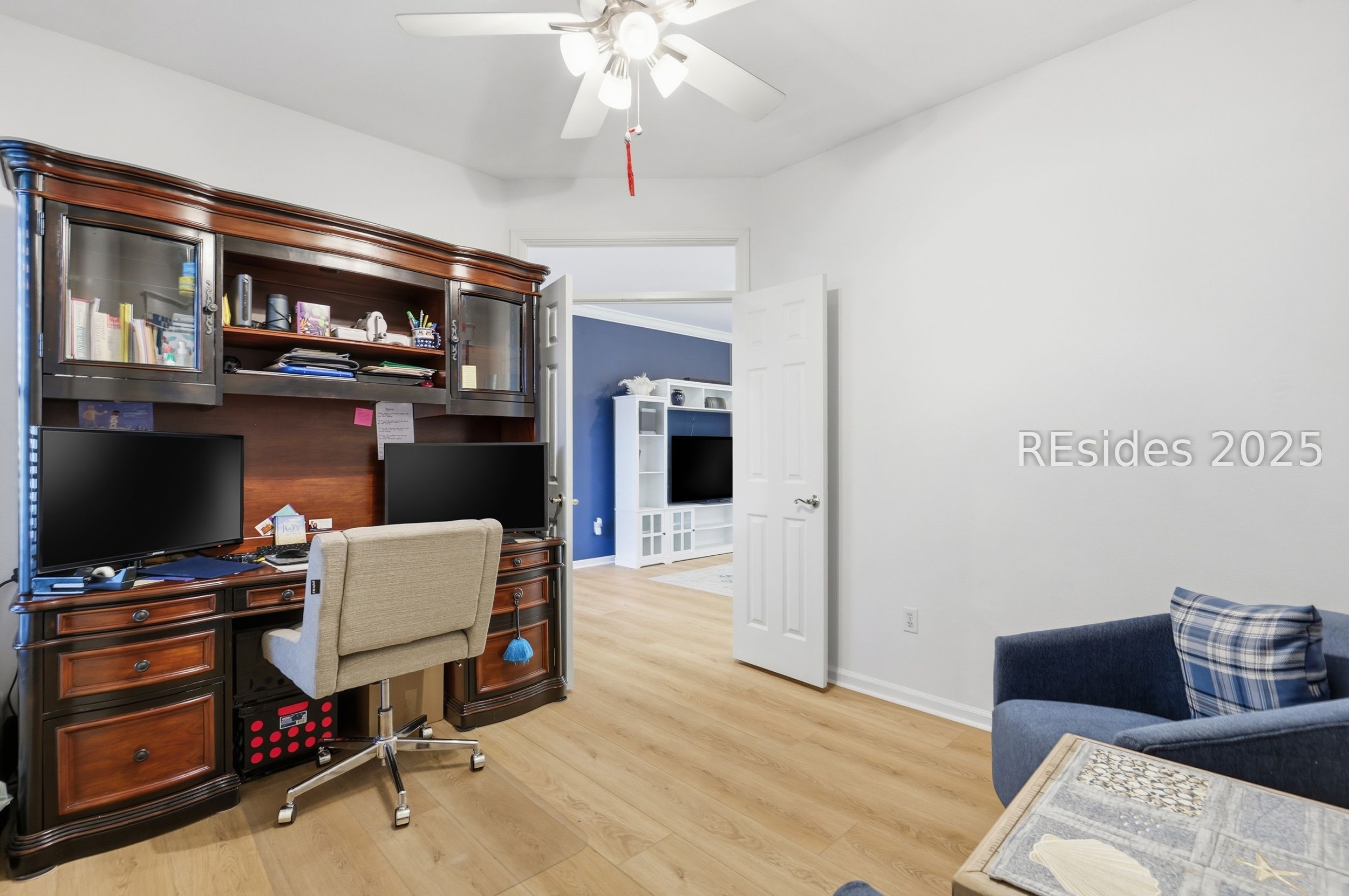 19 Hampton Circle Bluffton, SC 29909 - Photo 21 of 48 Office/Flex room with doors