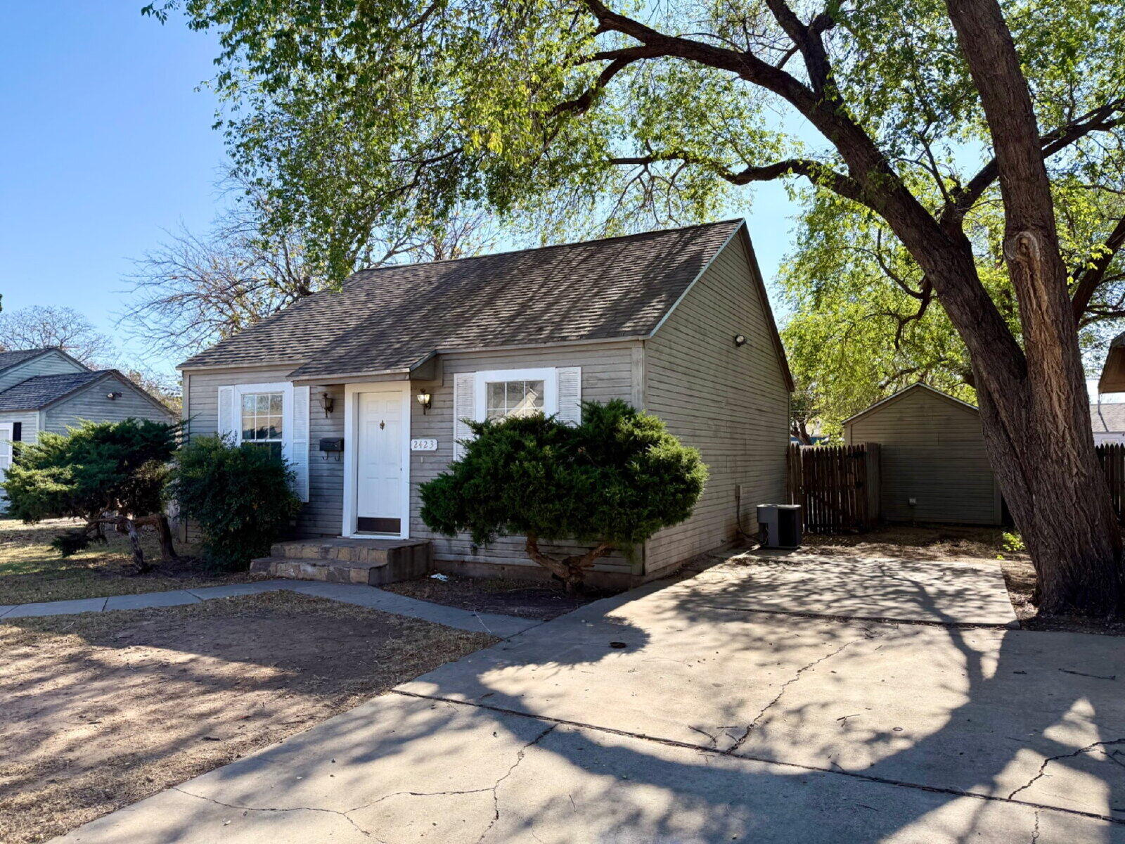 2423 25th Street Lubbock, TX 79411 - Photo 2 of 14 a view of a house with a yard
