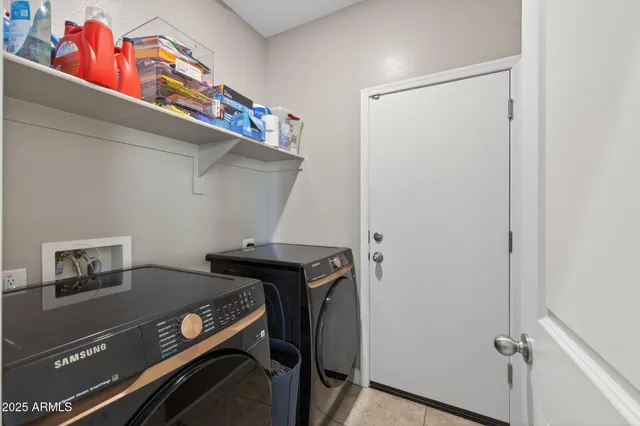 a view of a room with storage and utility