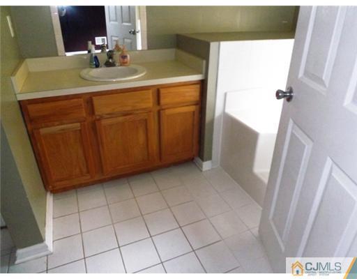 18 Lakeview Drive Helmetta, NJ 08828 - Photo 10 of 11 a bathroom with a sink a vanity and a mirror