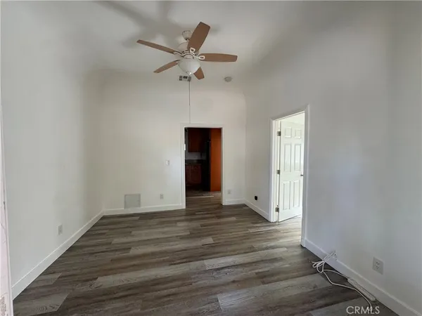 wooden floor in an empty room