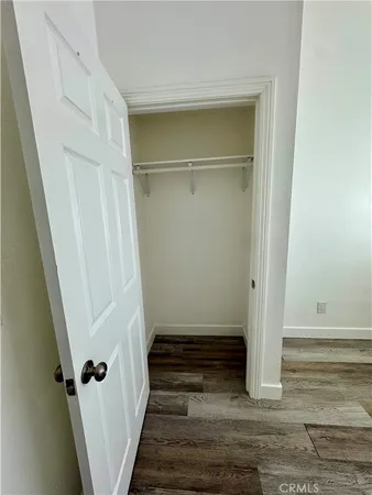 a view of walk in closet