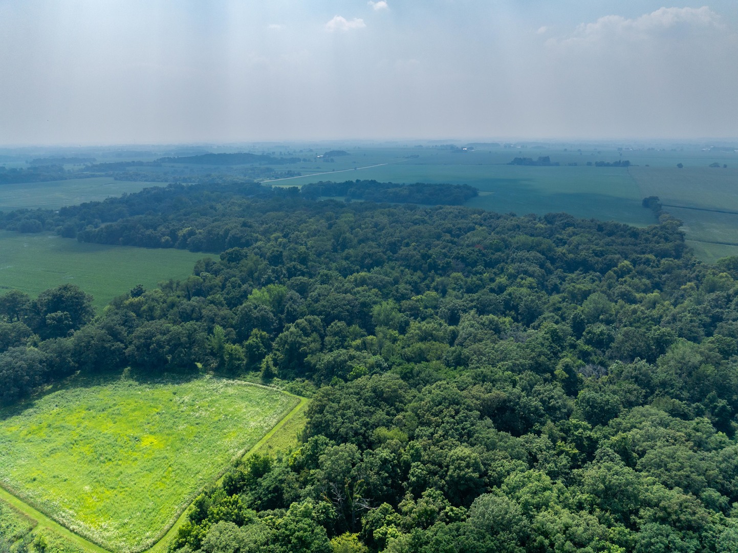 0 Hunter Road Harvard, IL 60033 - Photo 11 of 38 an aerial view of residential houses with outdoor space