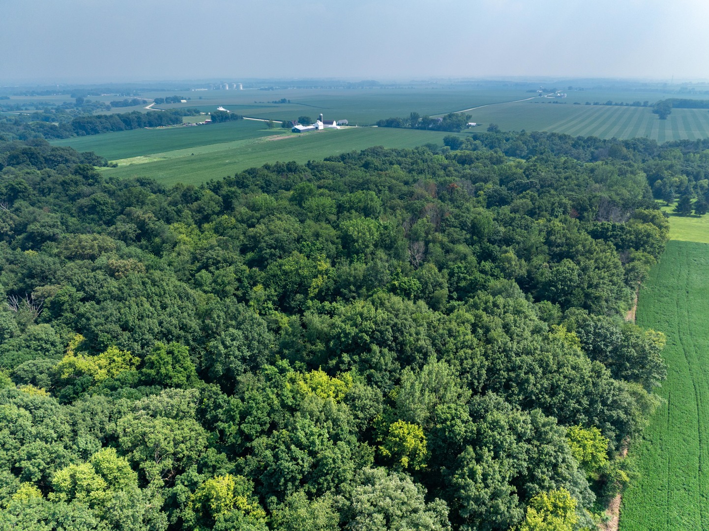 0 Hunter Road Harvard, IL 60033 - Photo 17 of 38 an aerial view of residential houses with outdoor and green space