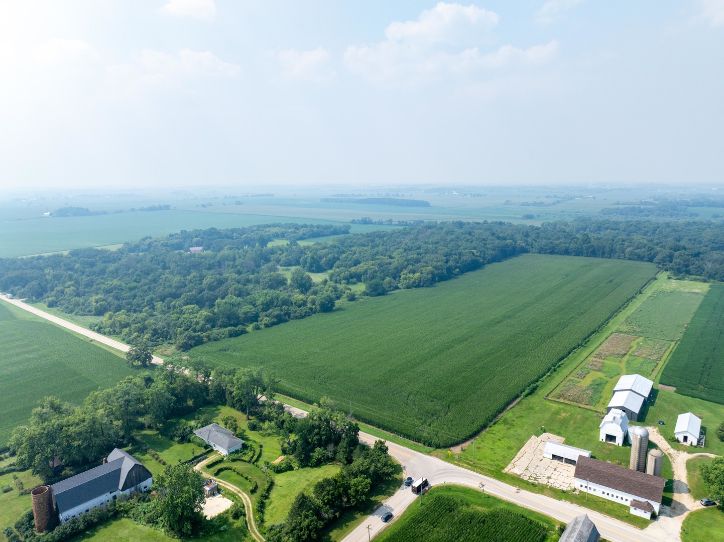 0 Hunter Road Harvard, IL 60033 - Photo 22 of 38 an aerial view of a football ground