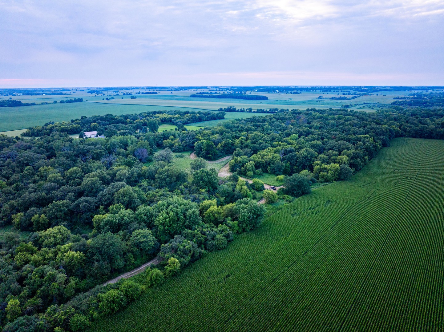 0 Hunter Road Harvard, IL 60033 - Photo 29 of 38 a view of a city with lush green forest