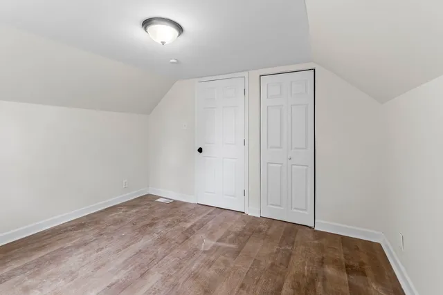 wooden floor in an empty room