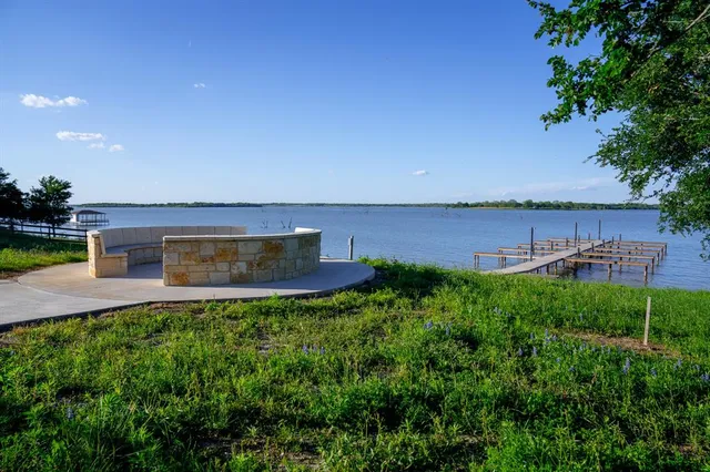 a view of a outdoor space with a lake view