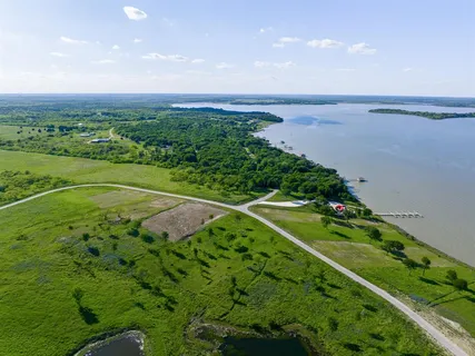 a view of a lake and outdoor space