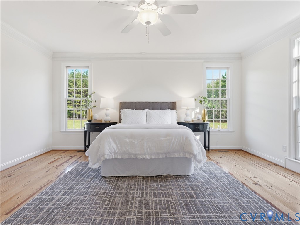 2880 Millmount Parkway Powhatan, VA 23139 - Photo 16 of 36 a bedroom with a bed and a window