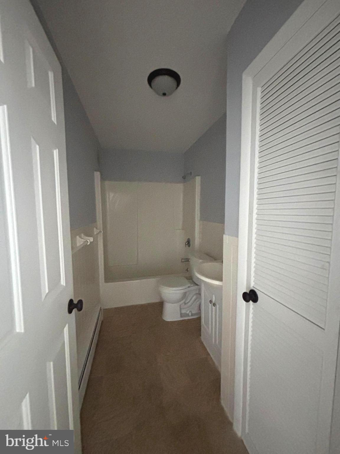 43 South Main Street Woodstown, NJ 08098 - Photo 10 of 13 a bathroom with a granite countertop sink