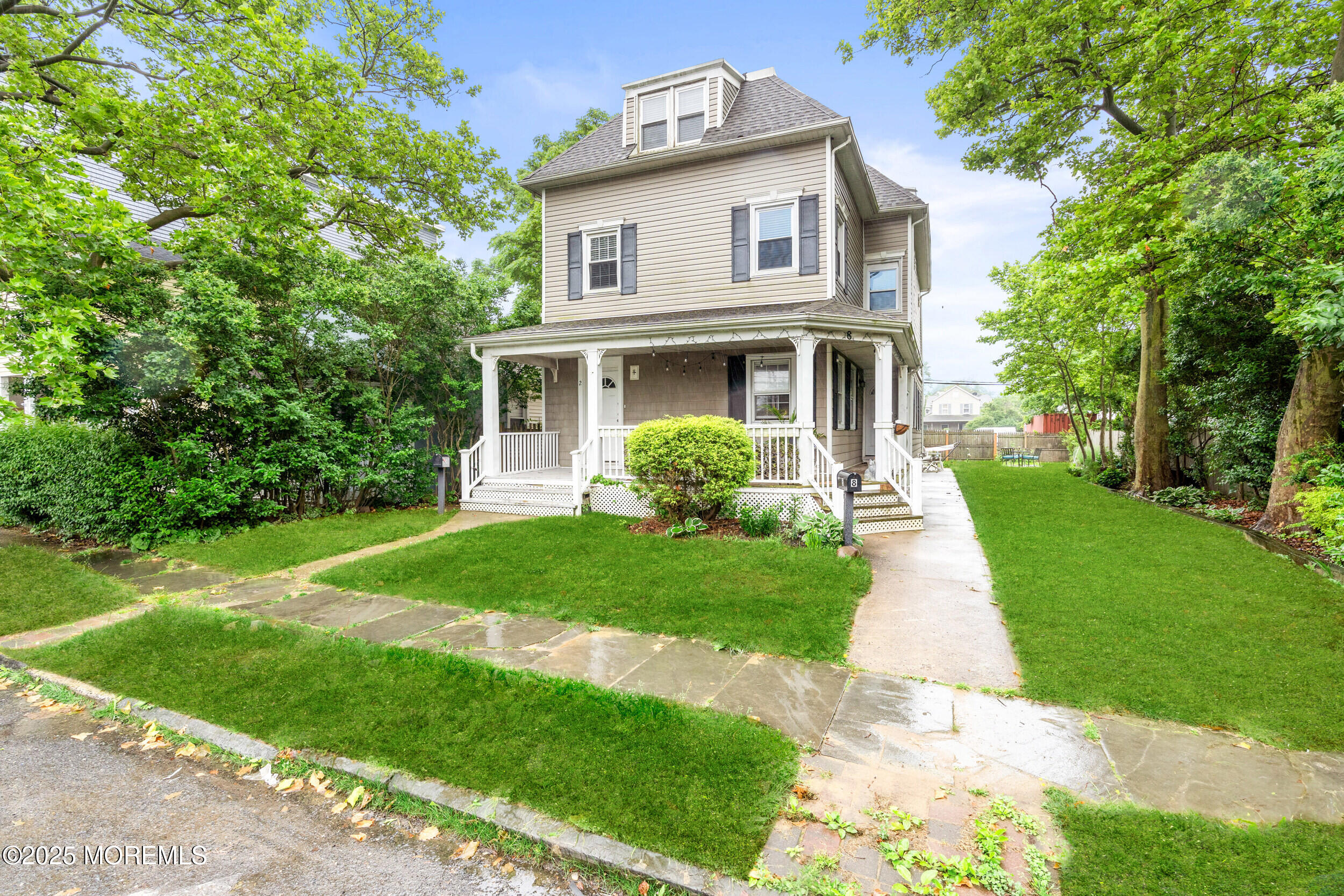8 West End Court Long Branch, NJ 07740 - Photo 44 of 45 a view of a yard in front of house