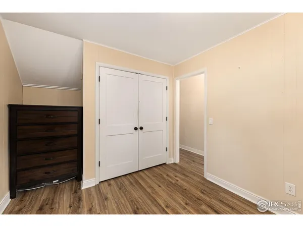 a view of wooden floor